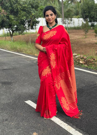 Mulberry Saree