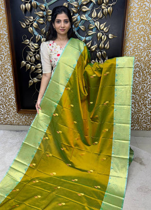 Premium Kanchi Gold Zari