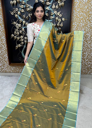 Premium Kanchi Gold Zari