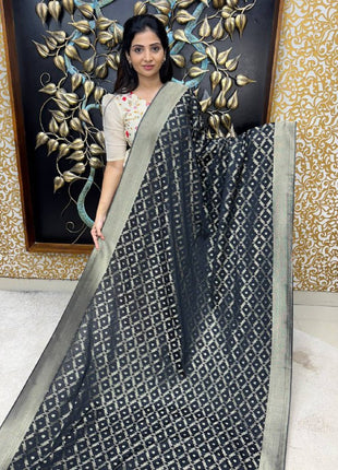 Pure Georgette Banarasi