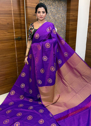 Border Less Kanchi Silk