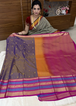 Premium Kanchi Gold Zari