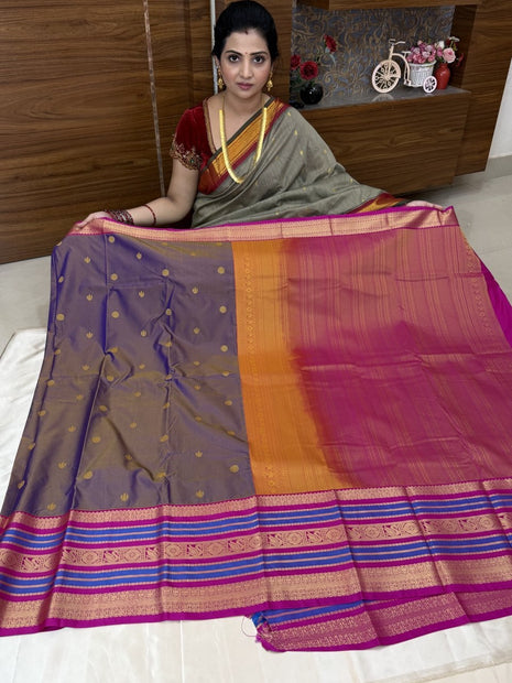 Premium Kanchi Gold Zari