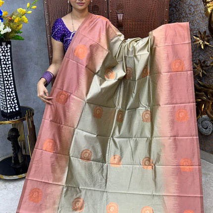 Semi kanchipuram Silk