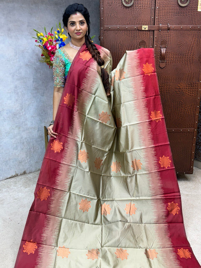 Semi kanchipuram Silk