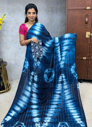 Saree Blouse Combo (Designer Saree With Blouse)