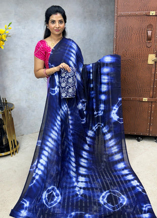 Saree Blouse Combo (Designer Saree With Blouse)