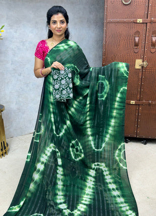Saree Blouse Combo (Designer Saree With Blouse)
