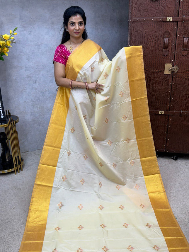 Premium Kanchi Gold Zari