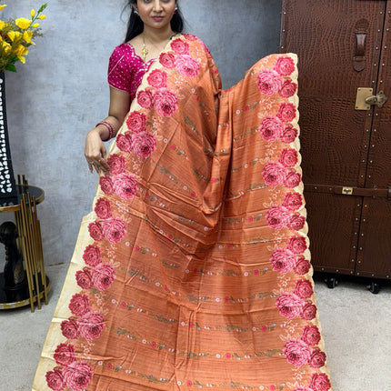 Tussar silk