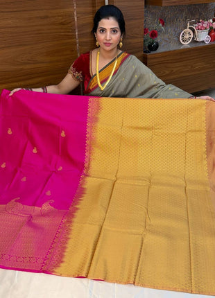 Premium Kanchi Gold Zari