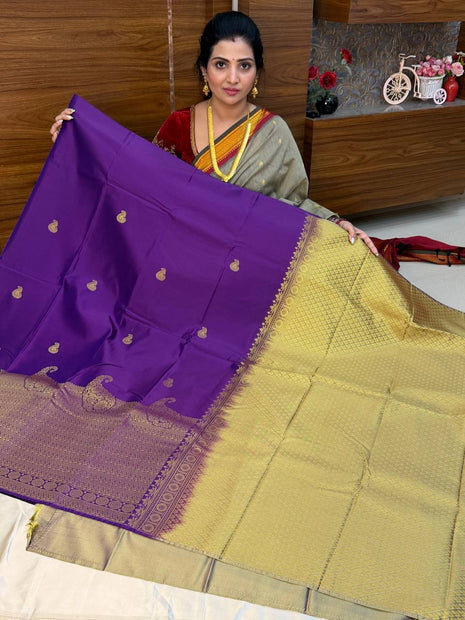 Premium Kanchi Gold Zari