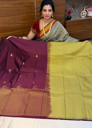 Premium Kanchi Gold Zari