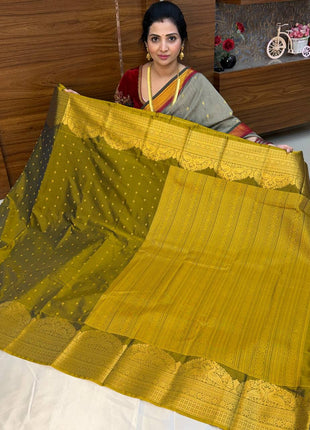 Premium Kanchi Gold Zari