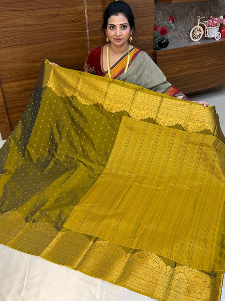 Premium Kanchi Gold Zari