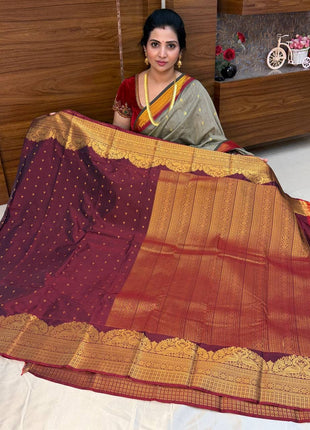 Premium Kanchi Gold Zari