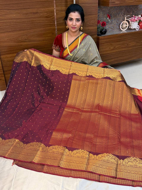 Premium Kanchi Gold Zari