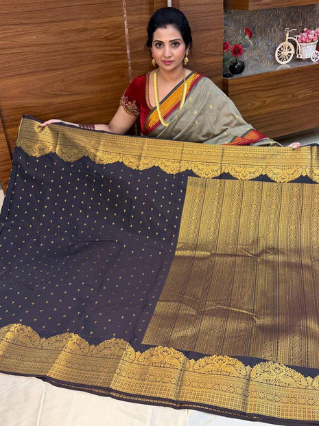 Premium Kanchi Gold Zari