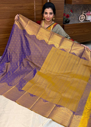 Premium Kanchi Gold Zari