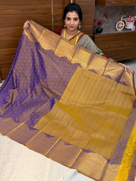 Premium Kanchi Gold Zari