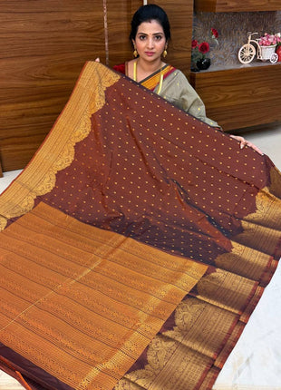 Premium Kanchi Gold Zari