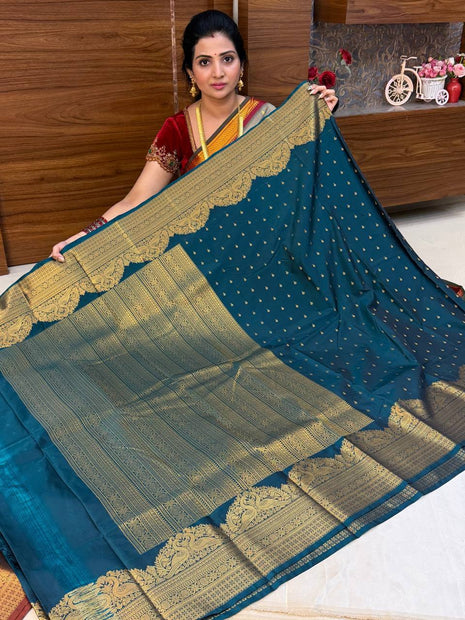 Premium Kanchi Gold Zari