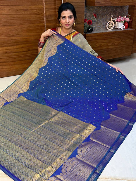 Premium Kanchi Gold Zari