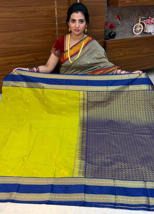 Premium Kanchi Gold Zari