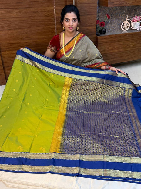 Premium Kanchi Gold Zari