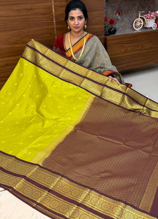 Premium Kanchi Gold Zari