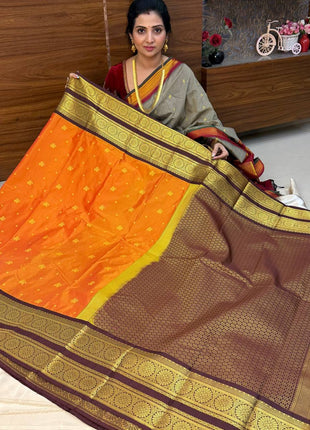 Premium Kanchi Gold Zari