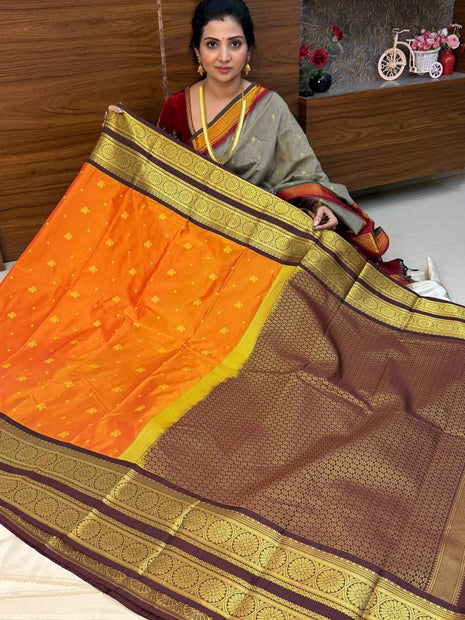 Premium Kanchi Gold Zari