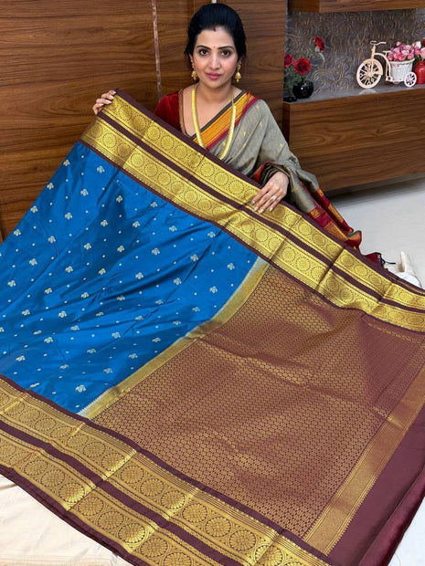 Premium Kanchi Gold Zari