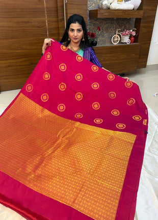Border Less Kanchi Silk
