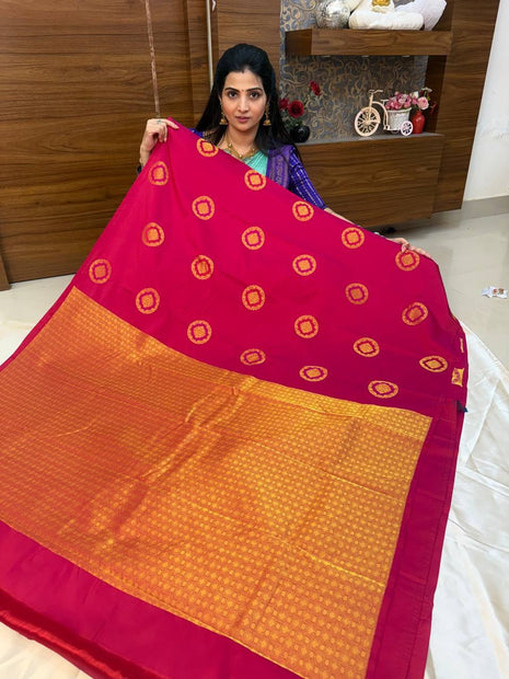 Border Less Kanchi Silk