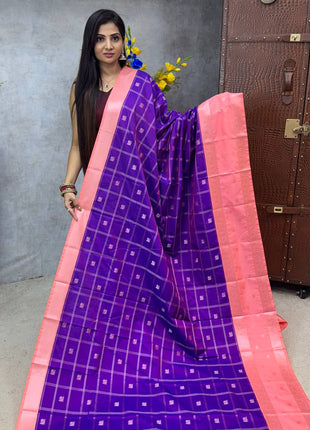 Premium Kanchi Silver Zari