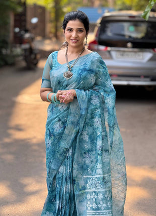 Cotton With Hand Block Print