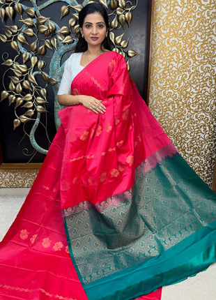 Border Less Kanchi Silk
