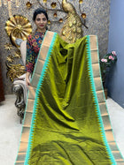Retta Patta Border Silk