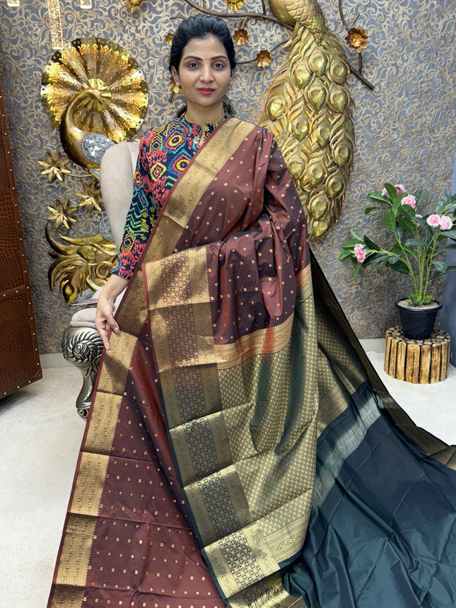 Kanchi Silk Gold Zari