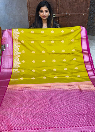 Premium Kanchi Silver Zari