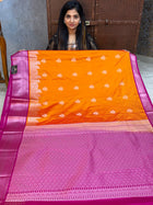 Premium Kanchi Silver Zari