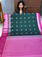 Premium Kanchi Silver Zari