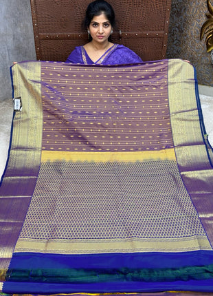 Kanchi Silk Gold Zari