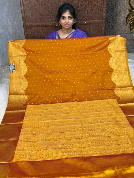 Premium Kanchi Gold Zari