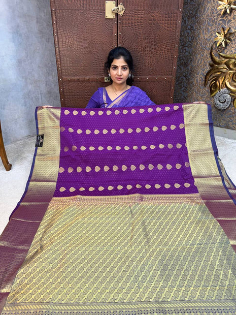 Premium Kanchi Gold Zari