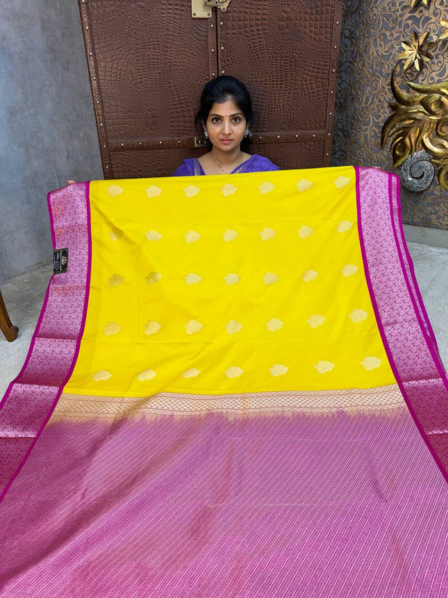 Premium Kanchi Silver Zari