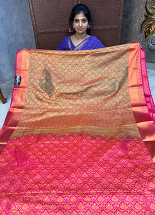 Triple Shade Kanchi Silk