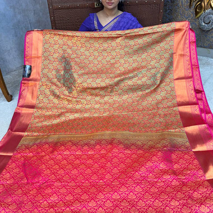 Triple Shade Kanchi Silk