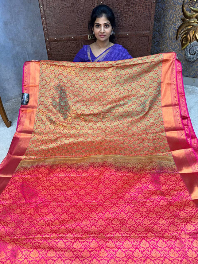 Triple Shade Kanchi Silk